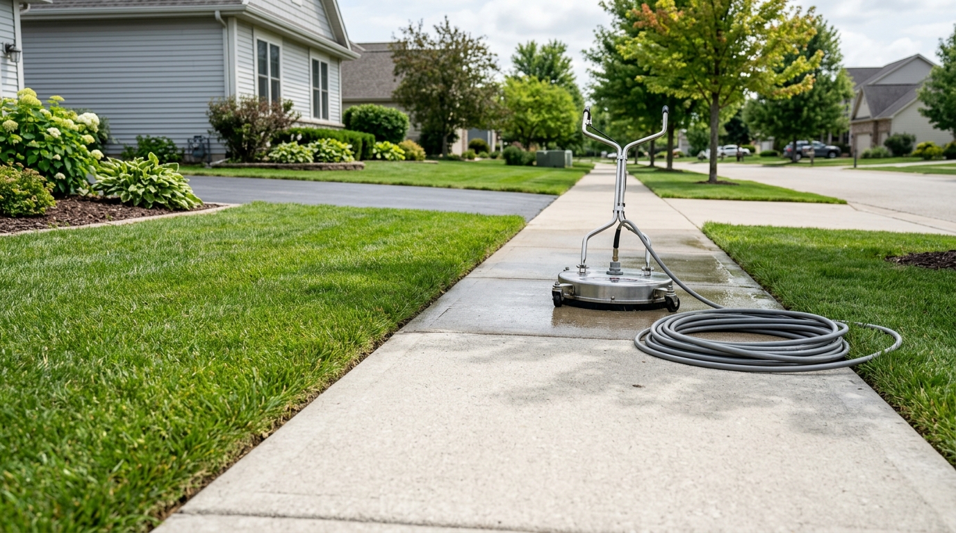 Can Pressure Washing Get Rid of Gum Stuck on the Sidewalk?