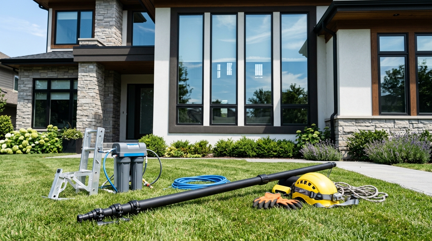 Is It Too Dangerous to Clean High Windows? How the Pros Stay Safe