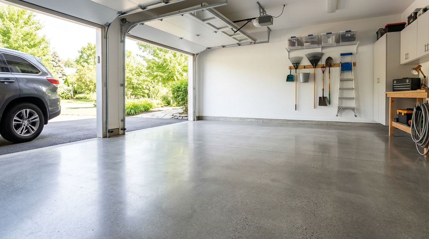 The Mystery of the Garage Floor: Why Won't Those Dark Stains Go Away?