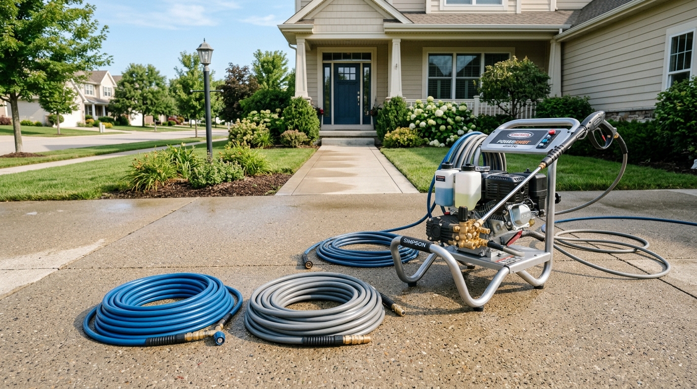 Why Pressure Washers Use Soap: The Simple Science of Suds
