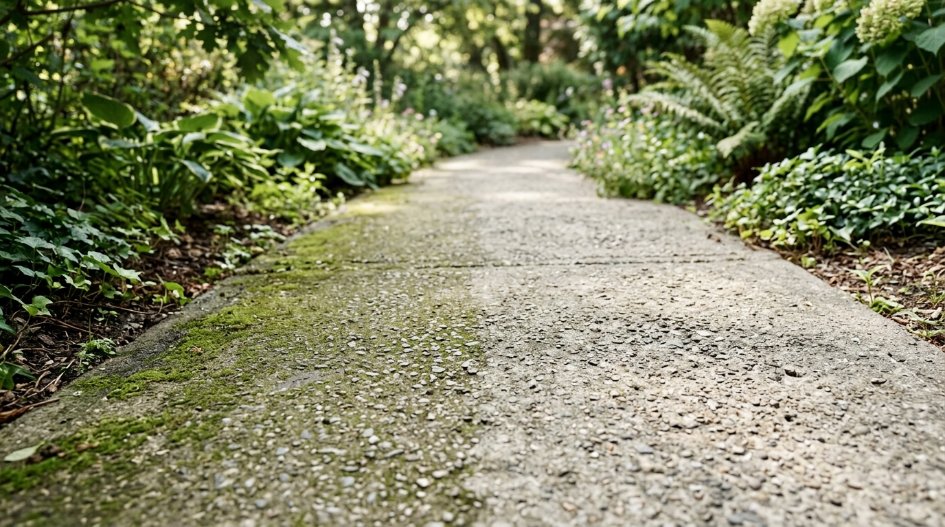 Why Does Your Sidewalk Turn Green and Slippery? The Science Behind the Slime